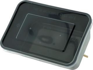 M/W HD Black Rectangle Container P1000-B