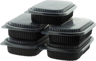 M/W HD Black Rectangle Container RT-1