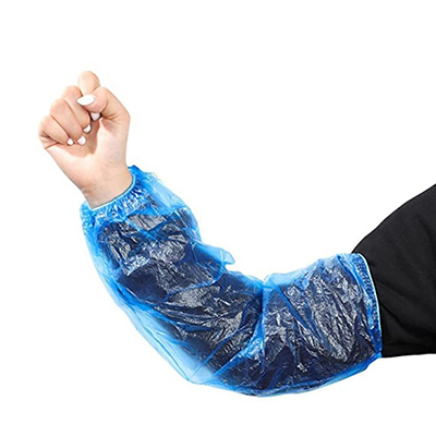 Plastic Hand Sleevs Blue