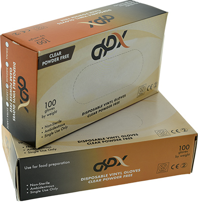 Disposable Vinyl Gloves – Clear