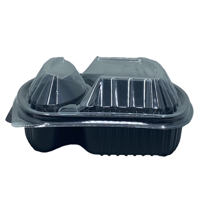 M/W HD Rectangle Container 2 Compartment MW 36-2