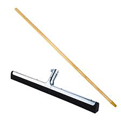 Floor Wiper W/Wooden Handle