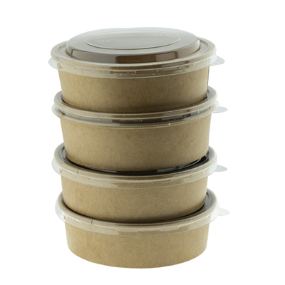 Kraft Brown Round Container Unbleached KB-500