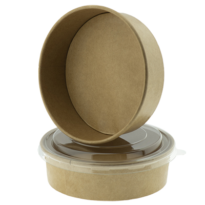 Kraft Brown Round Container Unbleached KB-500