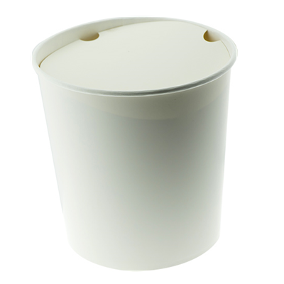 Kraft Bucket White Container Bleached PB 130