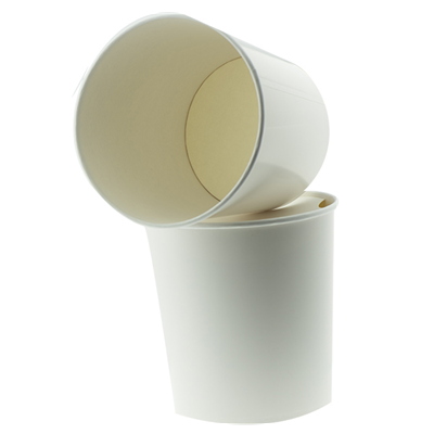 Kraft Bucket White Container Bleached PB 130