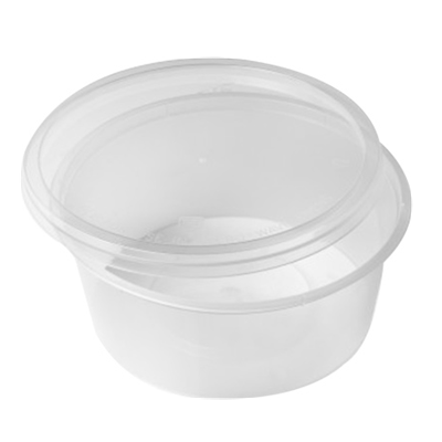 M/W Clear Round Container PR10
