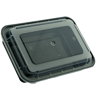 M/W HD Black Rectangle Container RE-32