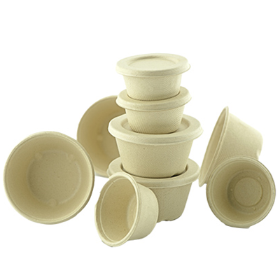 Sugarcane Portion Cup Unbleached SC-4-2