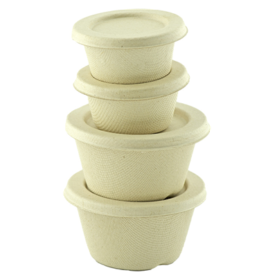 Sugarcane Portion Cup Unbleached SC-4-2